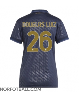 Billige Fotballdrakt Juventus Douglas Luiz #26 Replika Tredjedrakt Dame 2024-25 Kortermet